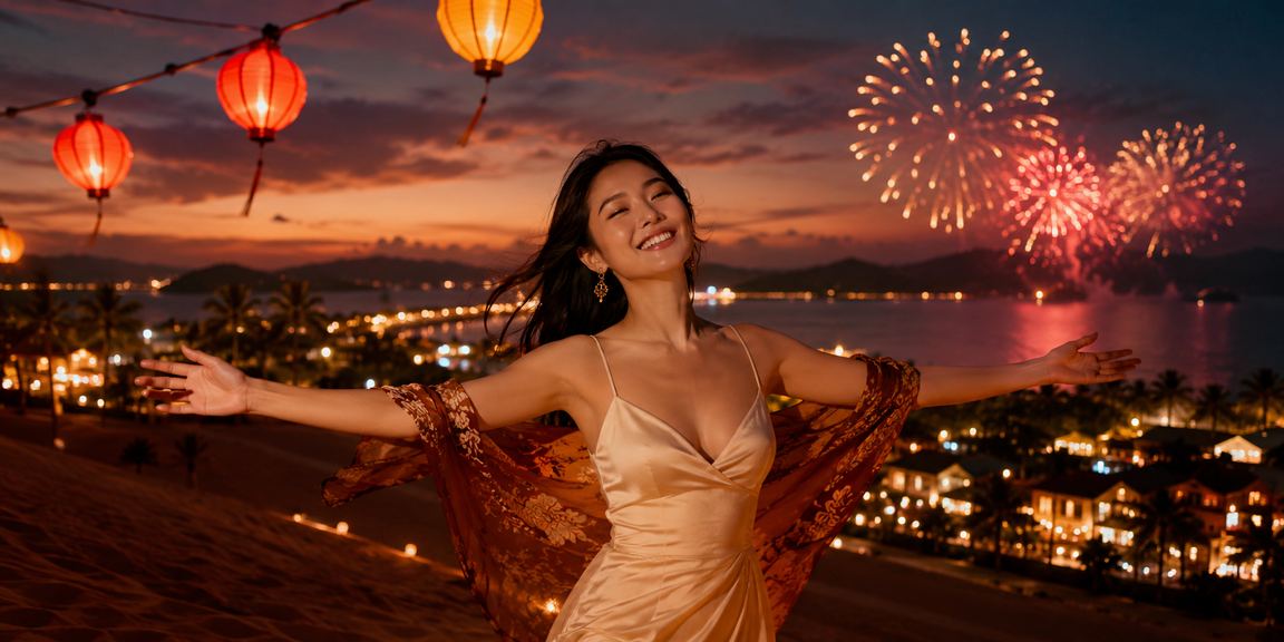 Người chơi cá cược thể thao tại Hội An dưới ánh đèn lồng lung linh buổi tối